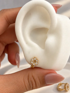 ARGOLLAS BEATA 1,1 CM - ENCHAPADO - comprar online