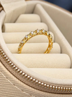 ANILLO LUXU - ENCHAPADO - Hosanna Joyas