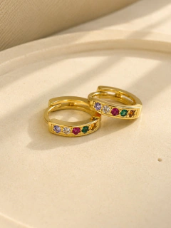 ARGOLLA COLORS 1,4CM- ENCHAPADO
