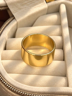 ANILLO LAIKA - ACERO DORADO - comprar online