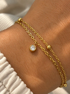 PULSERA LEVAR - ACERO DORADO