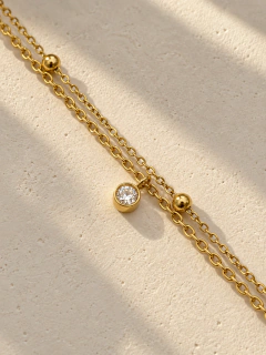 PULSERA LEVAR - ACERO DORADO - comprar online