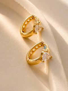 ARGOLLAS BRUNA - ENCHAPADO - Hosanna Joyas