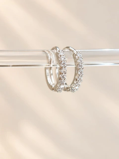 Imagen de ARGOLLAS DASYA - BRONCE BLANCO