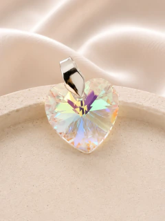 DIJE ACRILICO CORI TORNASOL - ACERO BLANCO - comprar online