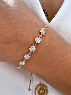 PULSERA AJUSTABLE FLORCI - AD - comprar online