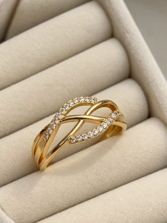 ANILLO VESTA - ENCHAPADO en internet