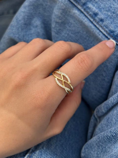 ANILLO VESTA - ENCHAPADO - comprar online