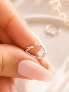 ARGOLLAS STRING 1,2 CM - PL - Hosanna Joyas