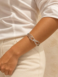 ESCLAVA ARGELINA - ACERO BLANCO - comprar online