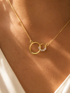 CONJUNTO SHINE CIRCLES - ENCHAPADO - Hosanna Joyas