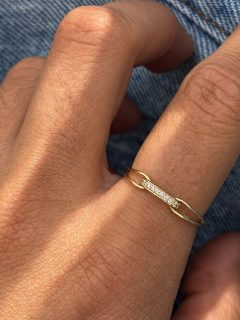 ANILLO EINAR - ENCHAPADO - comprar online