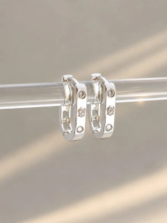 ARGOLLAS KALA 1,3 CM - ACERO BLANCO