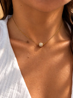 CONJUNTO SHINE BALL - ACERO DORADO