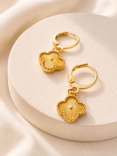 ARGOLLAS VAN CLEFF - ACERO DORADO - tienda online