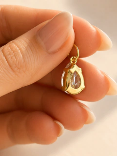 DIJE GOTA CUBIC - ENCHAPADO - comprar online