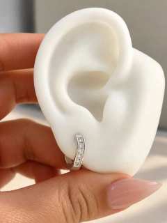 ARGOLLAS SINGLE 1,3 CM - ACERO BLANCO - comprar online
