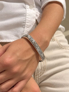 ESCLAVA ELNA - ACERO BLANCO - comprar online