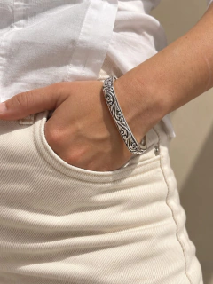 ESCLAVA ELNA - ACERO BLANCO - tienda online