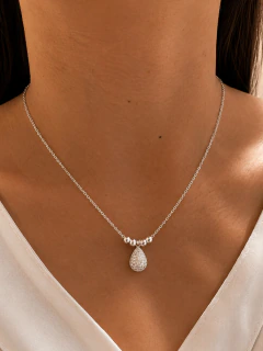 CONJUNTO GOTA BRILLO - ACERO BLANCO - tienda online