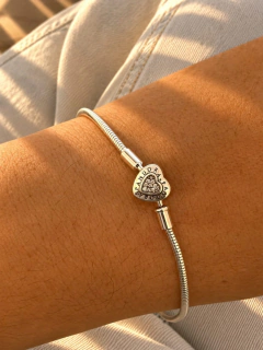 PULSERA LOVEIT (ESTILO PANDORA) - PLATA