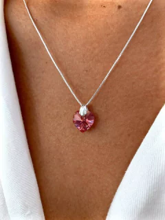 CONJUNTO SWAROVSKI PINK - PL