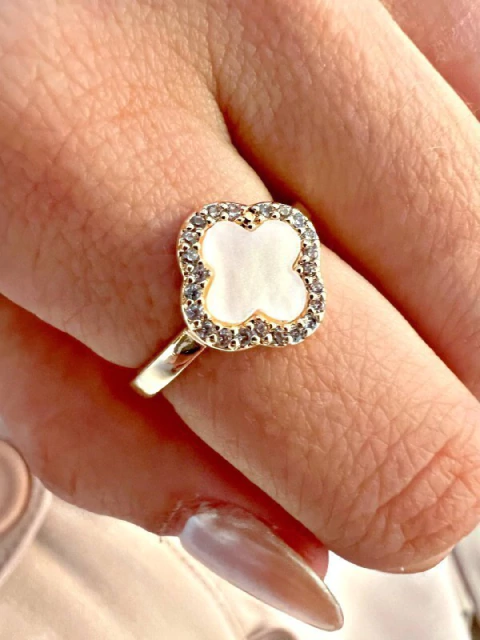 ANILLO TRÉBOL VAN CLEEF - AD