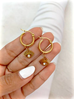 ARGOLLAS LIBANO 1.6CM - AC DORADO - comprar online