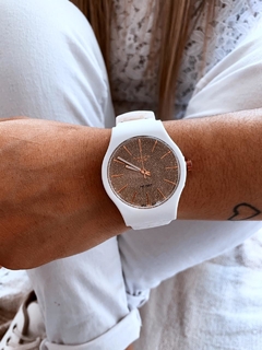 RELOJ SILICONA MALLA GLITTER - KO190