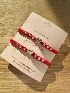 PULSERA COMPARTIR LOVIU - ACERO BLANCO - tienda online