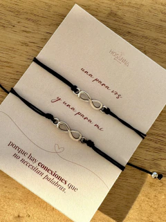 PULSERAS COMPARTIR INFINITY - FANTASÍA