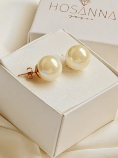 PASANTE MAXI PERLA - ACERO DORADO