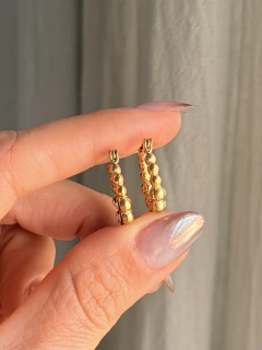 ARGOLLAS GIRONA 1,6CM - ACERO DORADO