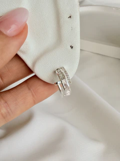 ARO AIDAN - ACERO BLANCO - tienda online