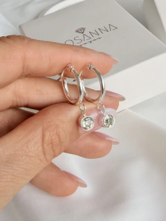 ARGOLLAS WINX WHITE- ACERO BLANCO - Hosanna Joyas