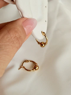 ARGOLLAS NAIA 1.5CM - ACERO DORADO - comprar online