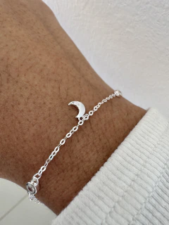 PULSERA LUNI BRILLO - PLATA - tienda online