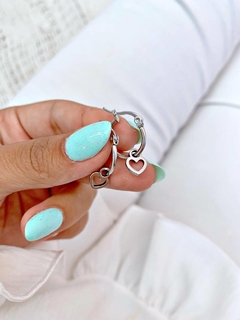 ARGOLLAS MINI CORAZON CALADO - AC