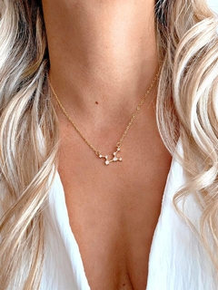 CONJUNTO CONSTELACION VIRGO - AC DORADO - comprar online