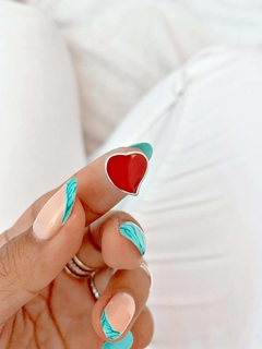 DIJE CHARMS CORAZÓN ROJO - PL