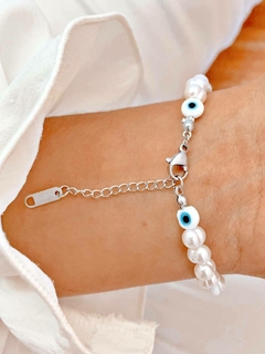PULSERA PERLA Y OJITO - AC en internet
