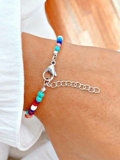 PULSERA CANUTILLO OJITO COLORS VIOLET - AC en internet