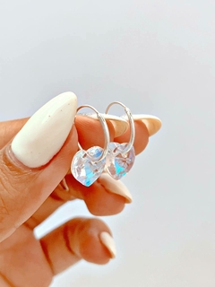 ARGOLLAS SWAROVSKI TORNASOL/CELESTE - PL - comprar online