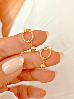 ARO BALL COLGANTE - AC DORADO