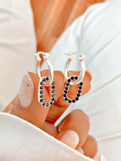 ARGOLLAS OVAL BLACK - AB - comprar online