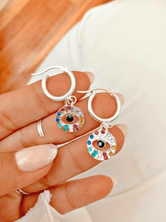 ARGOLLA OJITO MULTICOLOR - AB - comprar online