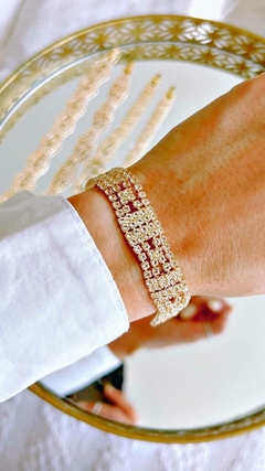 PULSERA SNOW DORADA- FANTASIA