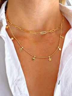 CONJUNTO KRISHA ESTRELLA- AC DORADO