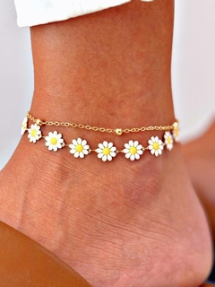 TOBILLERA DOBLE DAISY - FANTASIA - comprar online