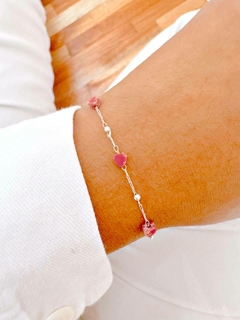 PULSERA CORI FUSCIA - AB - comprar online